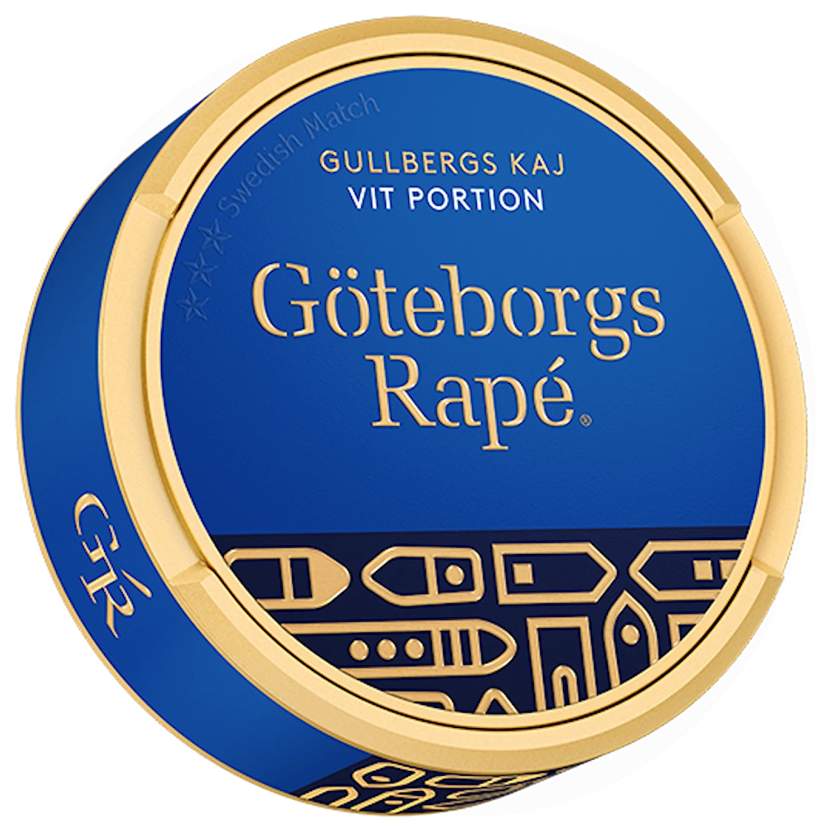 Göteborgs Rapé Gullbergs Kaj White Portion