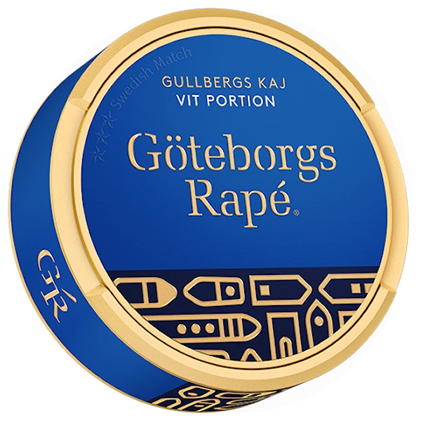 Göteborgs Rapé Gullbergs Kaj White Portion