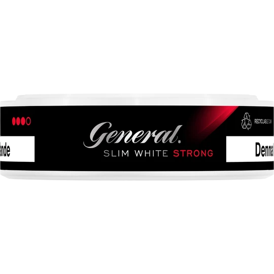 General Slim White Portion Strong