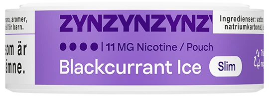 ZYN Blackcurrant Ice Slim Extra Strong