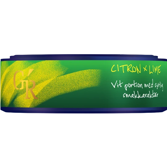 Göteborgs Rapé Citron X Lime Vit Portion