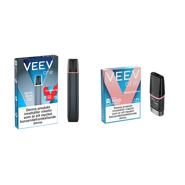 Veev ONE Starter Kit + Veev ONE Watermelon Mixpack