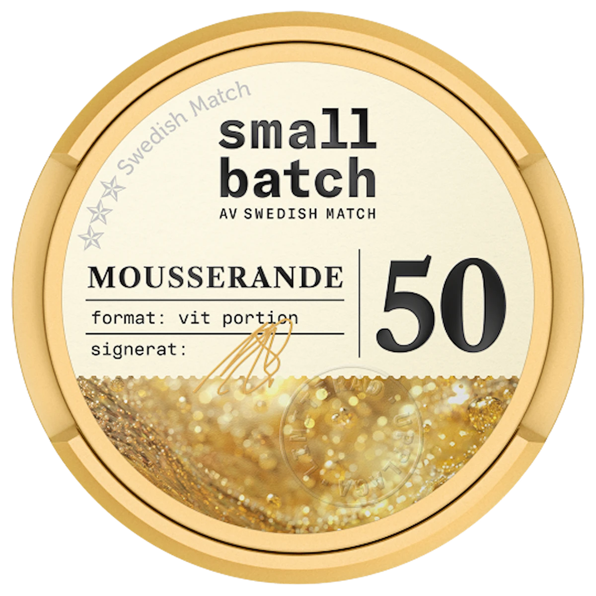 Small Batch No. 50 Mousserande White Portion