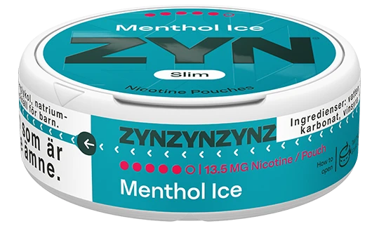 ZYN Menthol Ice Slim Super Strong