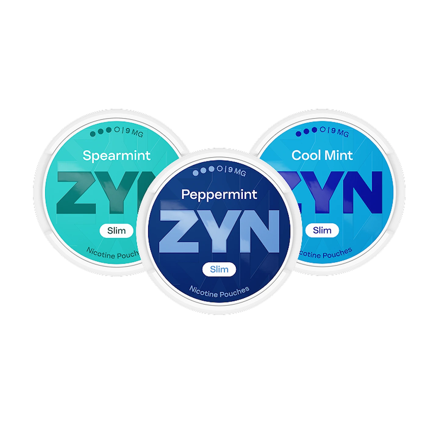 Mint Familj - ZYN Peppermint, Spearmint & Cool Mint Mixpack