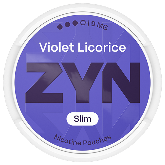 ZYN Violet Licorice Slim Strong 9mg