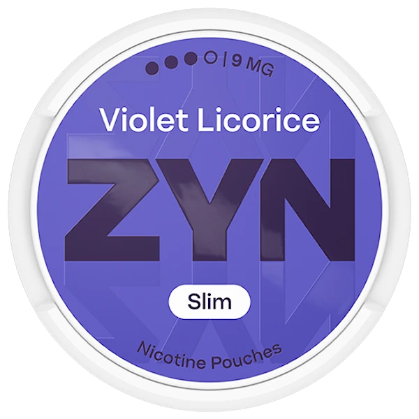 ZYN Violet Licorice Slim Strong 9mg