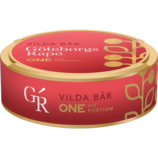 Göteborgs Rapé ONE Vilda Bär White Portion Strong