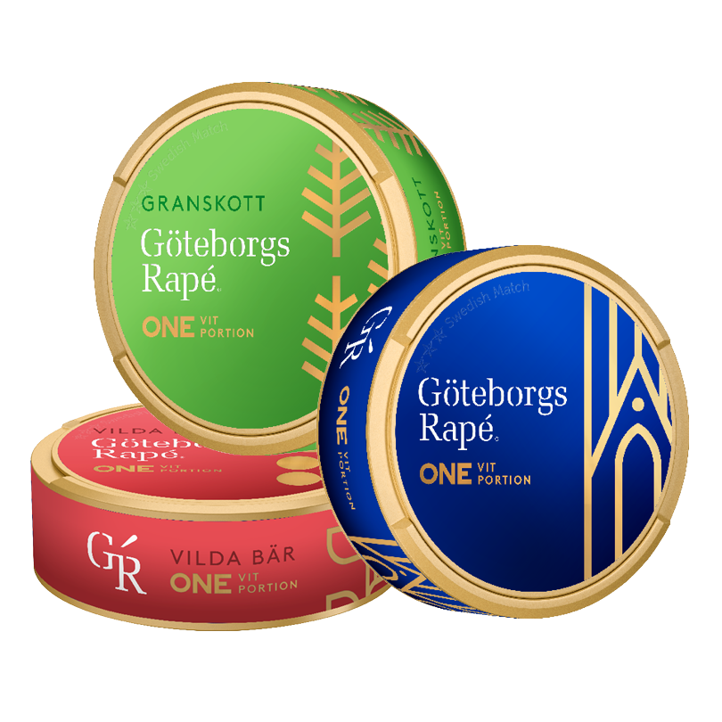 Göteborgs Rapé White Portion Mixpack