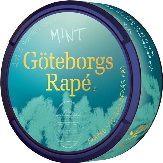 Göteborgs Rapé Mint Vit Portion