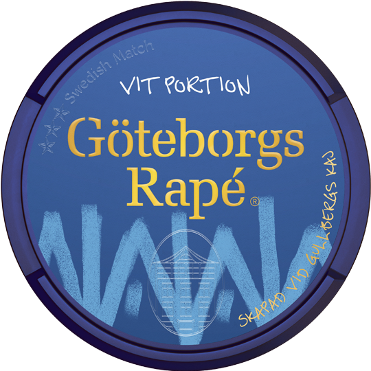 Göteborgs Rapé Vit Portion