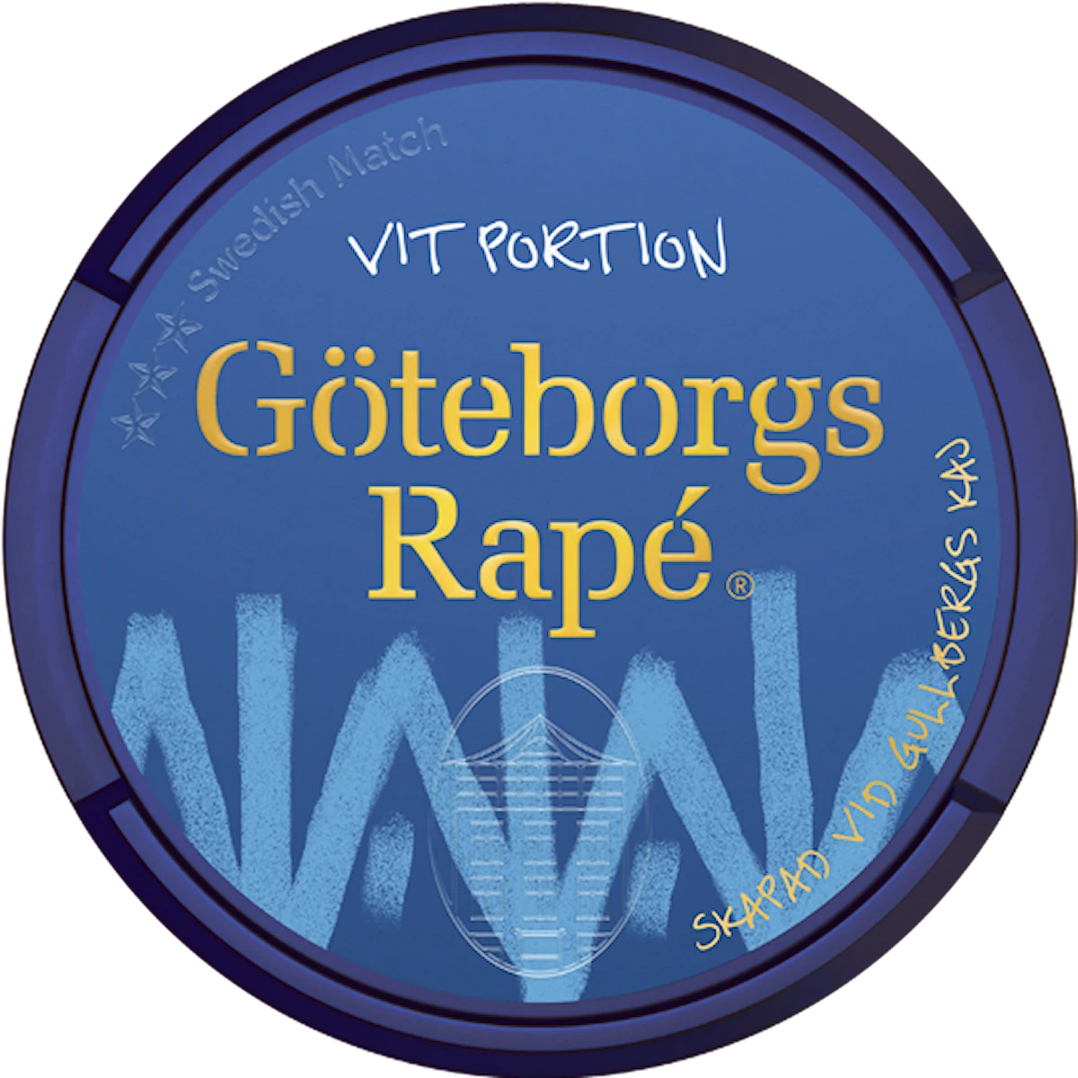 Göteborgs Rapé Vit Portion