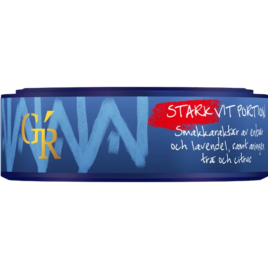 Göteborgs Rapé Vit Portion Stark