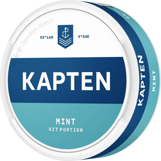 Kapten Mint Vit Portion