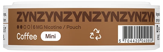 ZYN Coffee Mini Moist Normal 6mg