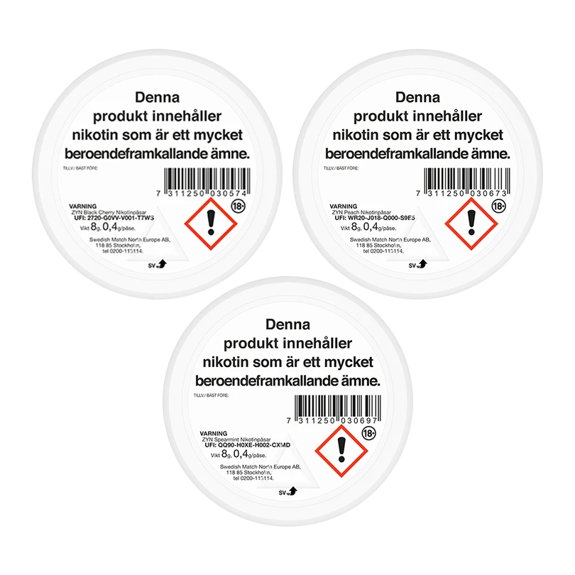 ZYN Mixpaket Frukt & Mint Mini