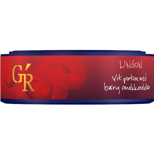 Göteborgs Rapé Lingon Vit Portion
