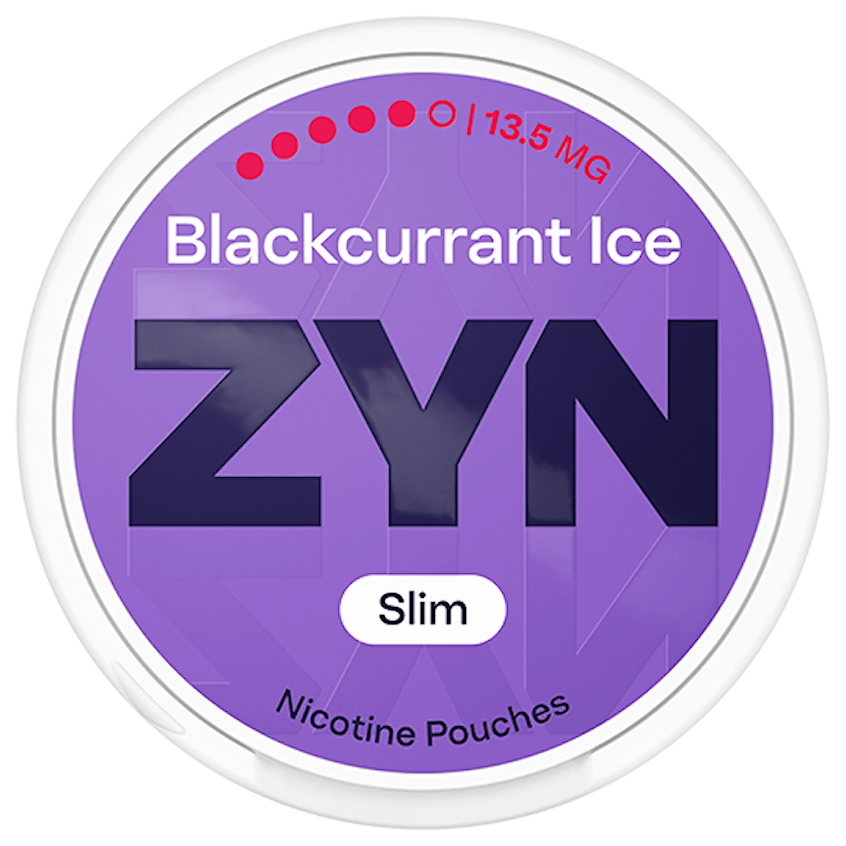ZYN Blackcurrant Ice Slim Super Strong 13.5mg