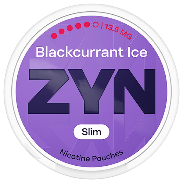 ZYN Blackcurrant Ice Slim Super Strong 13.5mg