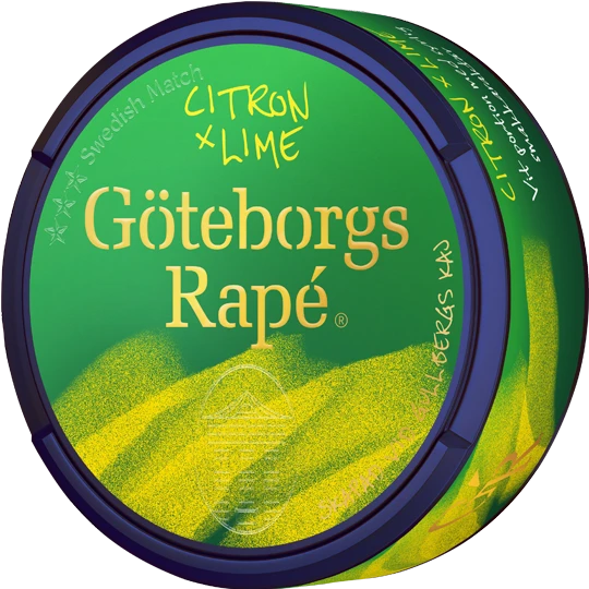Göteborgs Rapé Citron X Lime Vit Portion