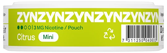 ZYN Citrus Mini Normal 3mg