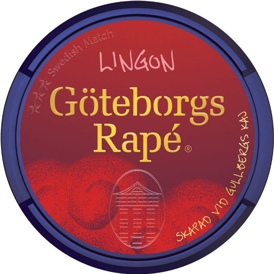 Göteborgs Rapé Lingon Vit Portion