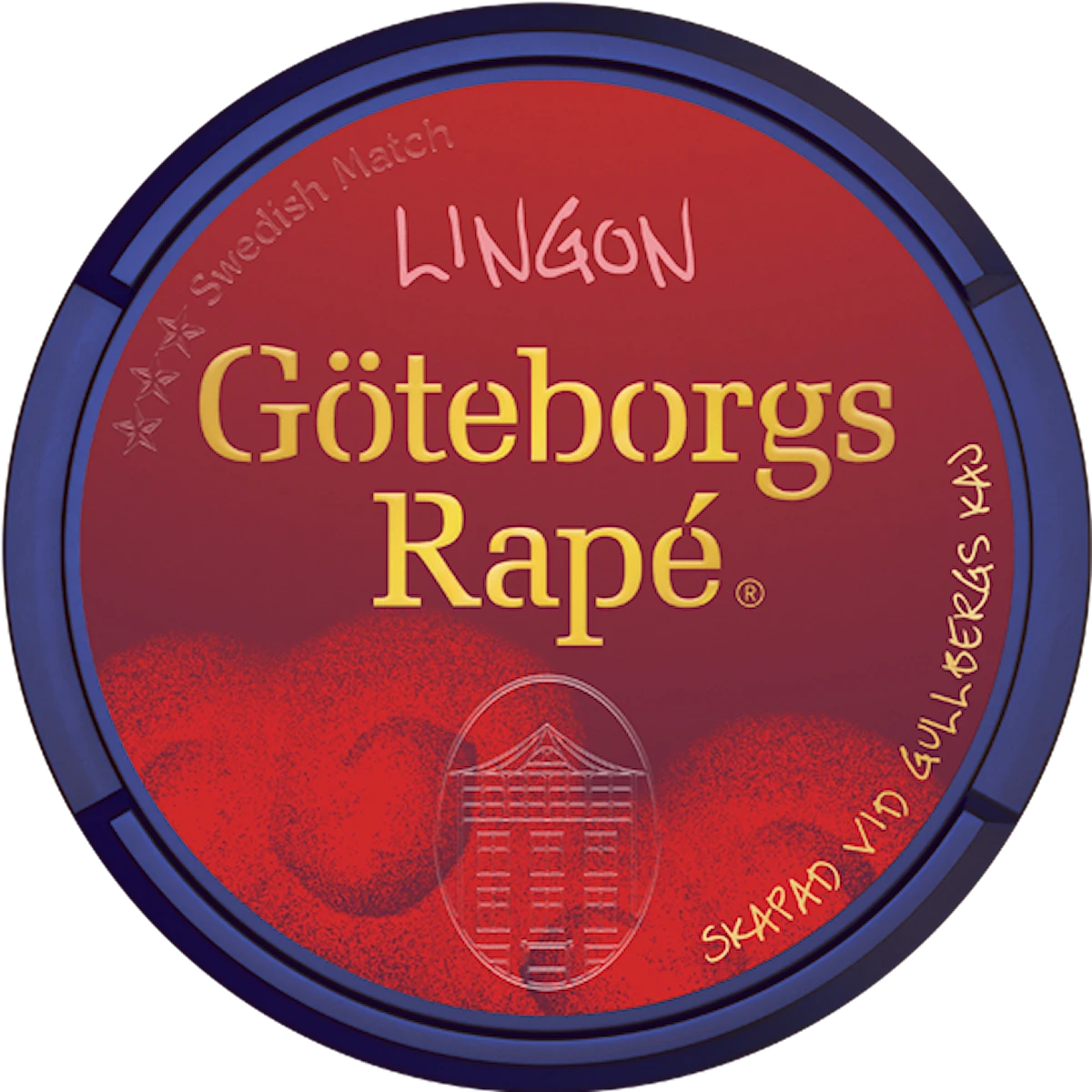 Göteborgs Rapé Lingon Vit Portion