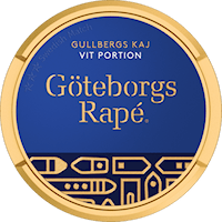 Göteborgs Rapé Gullbergs Kaj White Portion