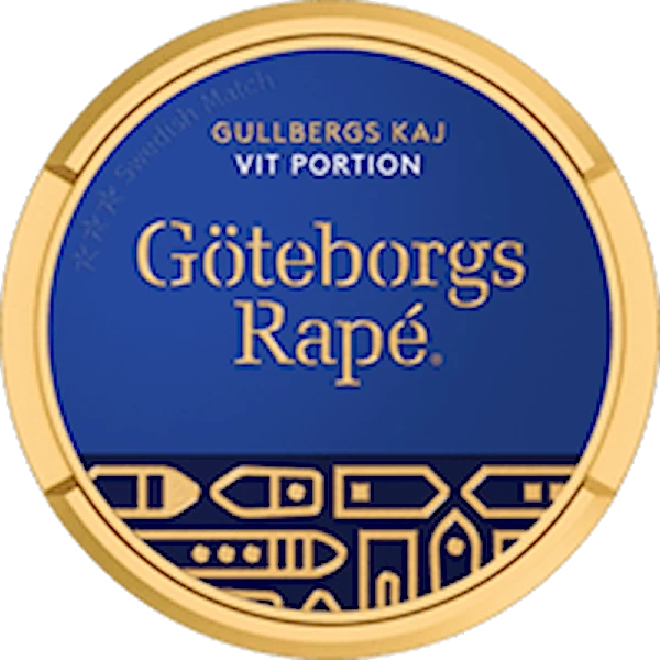 Göteborgs Rapé Gullbergs Kaj White Portion