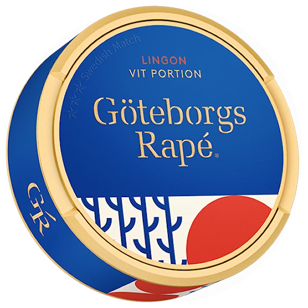 Göteborgs Rapé Lingon White Portion