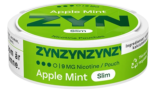 ZYN Apple Mint Slim Strong 9mg