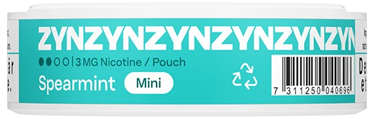 ZYN Spearmint Mini Normal 3mg
