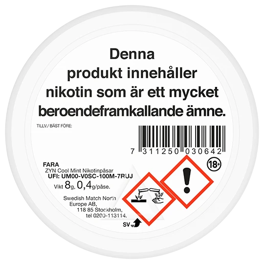 ZYN Cool Mint Mini Extra Strong