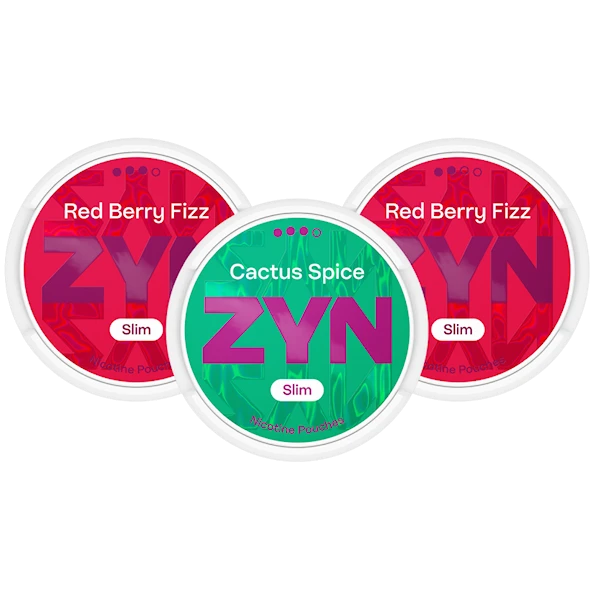 ZYN Red Berry Fizz & ZYN Cactus Spice Mixpaket