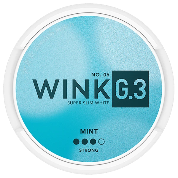 G.3 Wink Super Slim White Strong