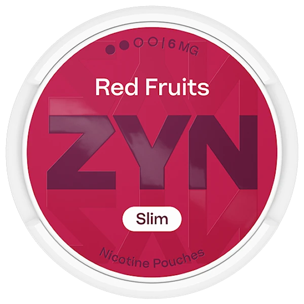 ZYN Red Fruits Slim Normal 6mg
