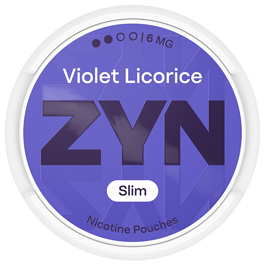 ZYN Violet Licorice Slim Normal 6mg