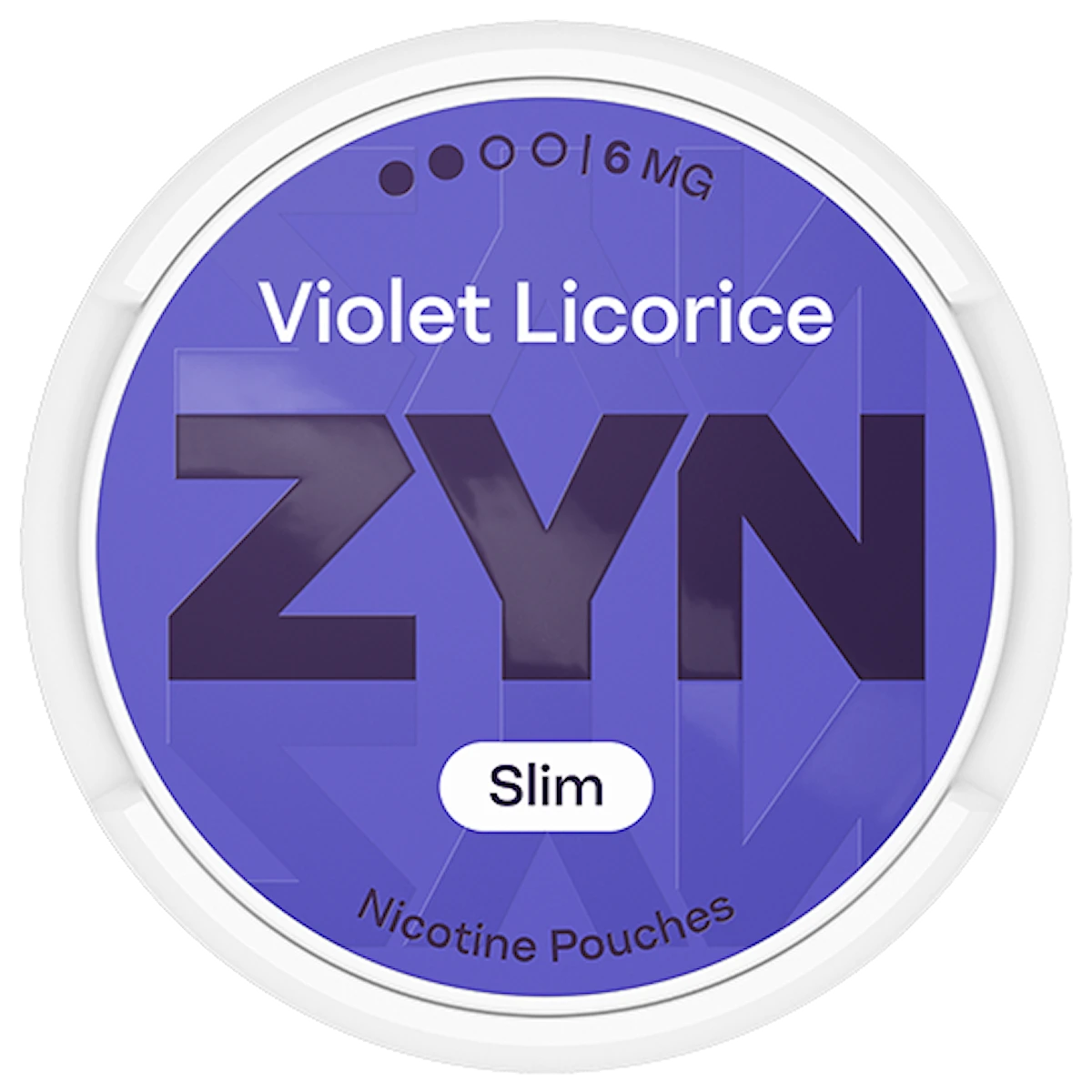 ZYN Violet Licorice Slim Normal 6mg