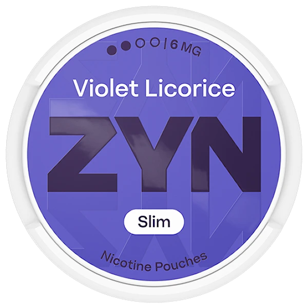 ZYN Violet Licorice Slim Normal 6mg