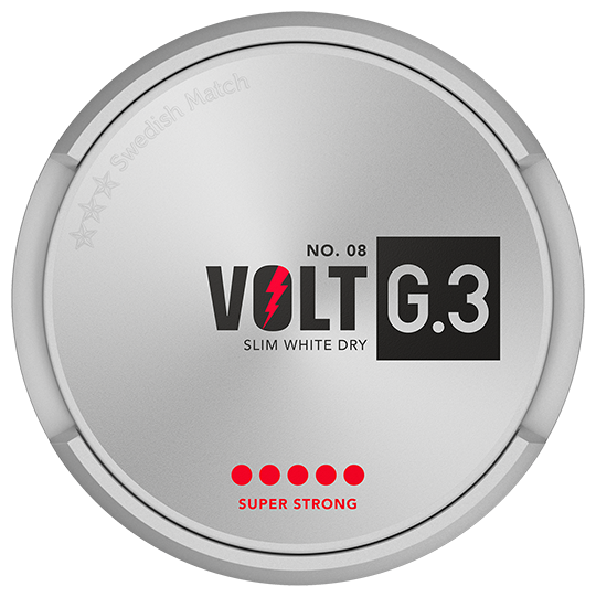 G.3 Volt Slim White Dry Super Strong