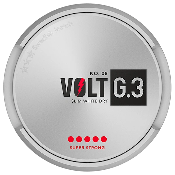 G.3 Volt Slim White Dry Super Strong
