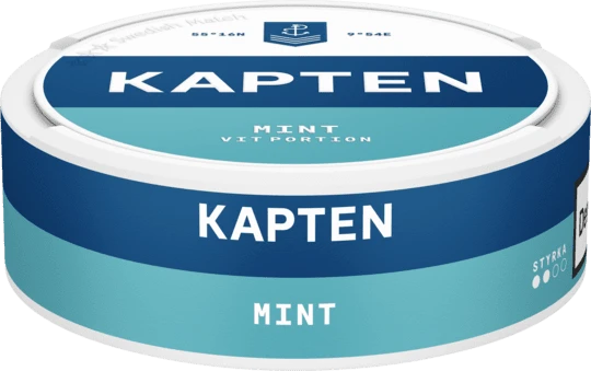 Kapten Mint Vit Portion