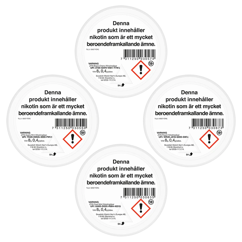 ZYN Mixpaket Mini Normal x4