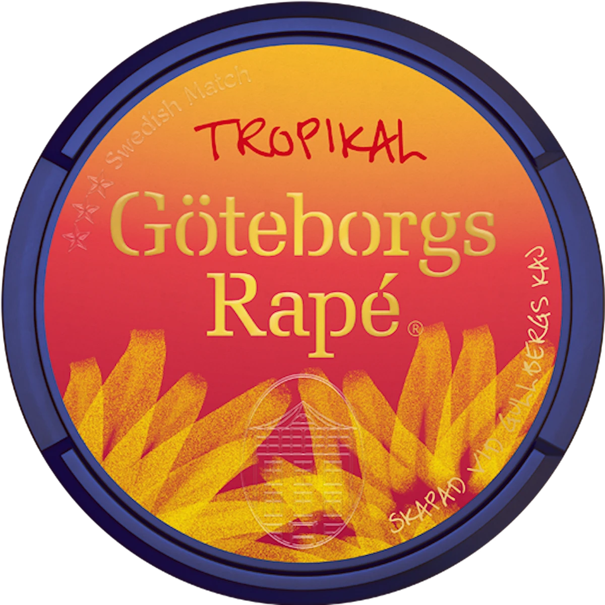 Göteborgs Rapé Tropikal Vit Portion