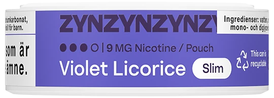 ZYN Violet Licorice Slim Strong 9mg