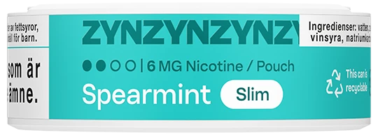 ZYN Spearmint Slim Normal 6mg