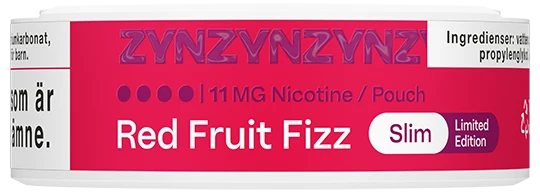ZYN Red Fruit Fizz Slim Extra Strong