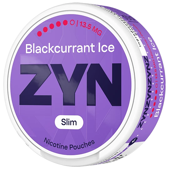 ZYN Blackcurrant Ice Slim Super Strong 13.5mg