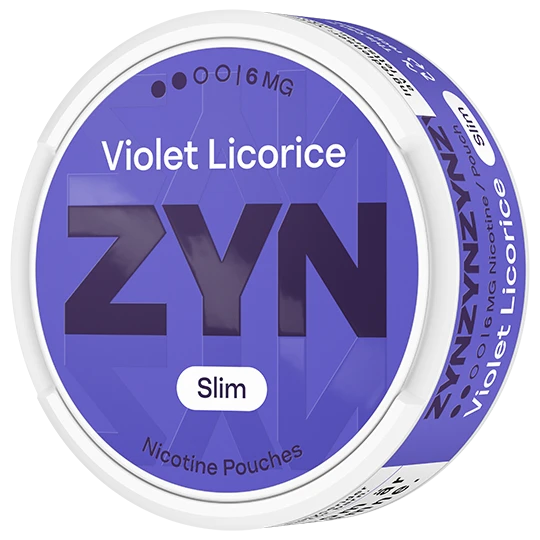 ZYN Violet Licorice Slim Normal 6mg