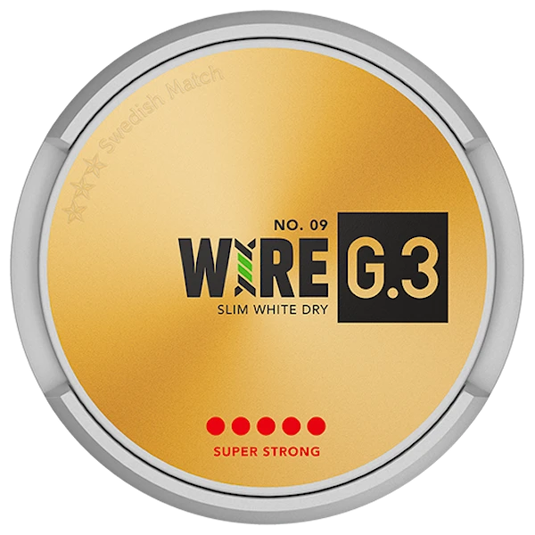 G.3 Wire Slim White Dry Super Strong